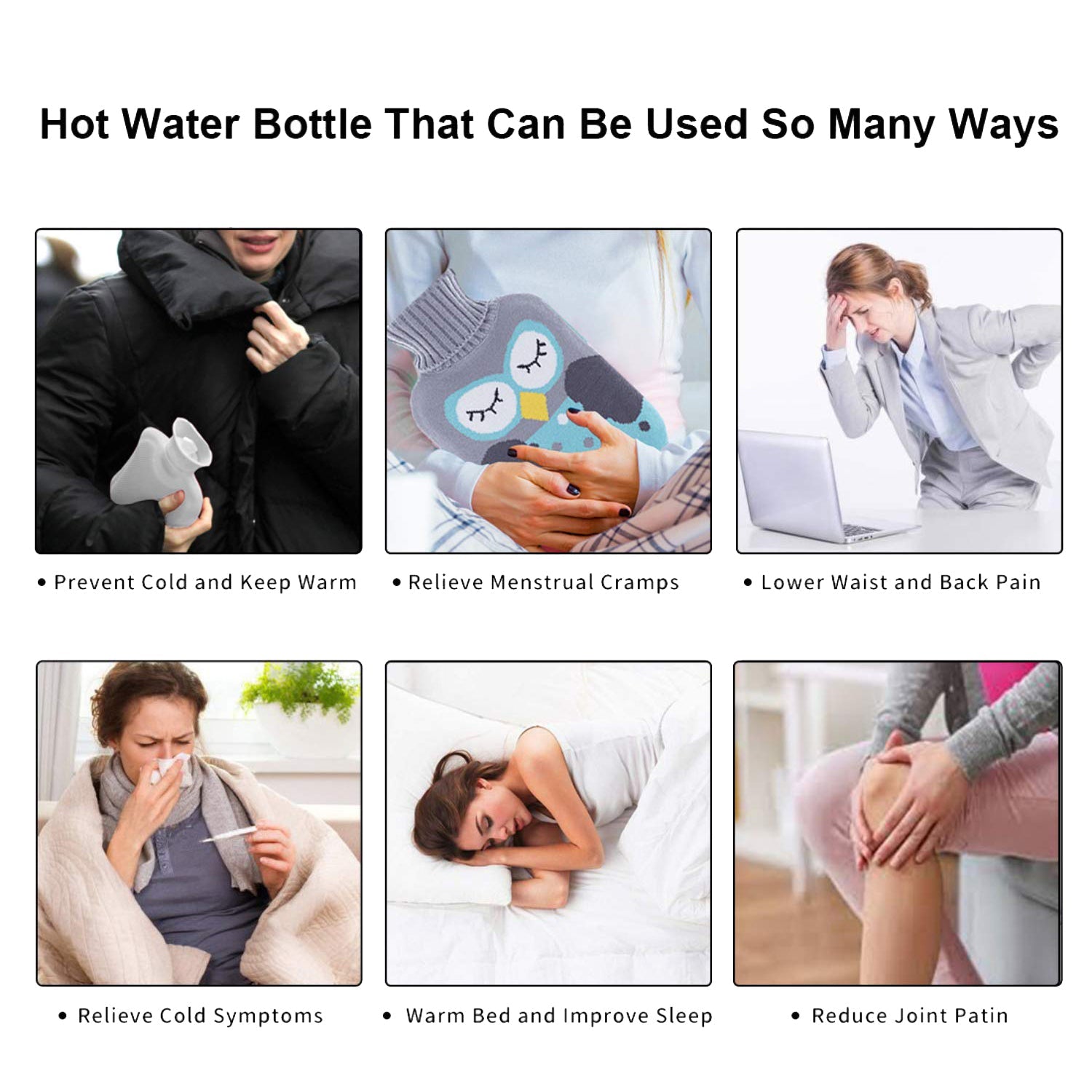 6514 Green Kitty small Hot Water Bag with Cover for Pain Relief, Neck, Shoulder Pain and Hand, Feet Warmer, Menstrual Cramps. DeoDap 6514 Green Kitty small Hot Water Bag with Cover for Pain Relief, Neck, Shoulder Pain and Hand, Feet Warmer, Menstrual Cramps. DeoDap
